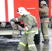 Пожарные ПЧ-25 на учениях. Пожарные ПЧ-25 на учениях.