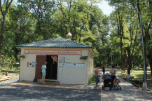 Временный храм Ионна Русского еще благоустраивают