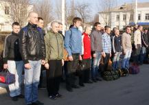 Батайские призывники. Фото Александра Кондратьева.