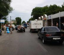 Авария у Центрального рынка. Фото Александра Кондратьева