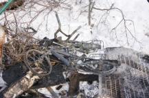 После пожара. Фото Александра Кондратьева.