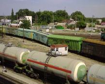 Фото с места ЧП на железной дороге прислал Юрий Чернявский