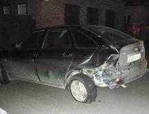 Фото с места аварии Дарьи Карпенко