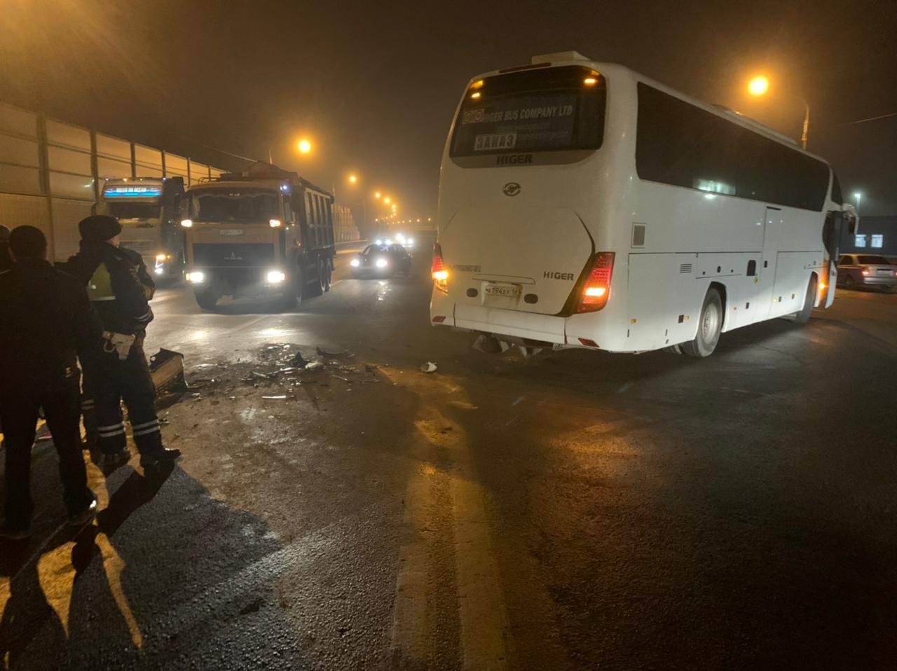 На Южном подъезде к Ростову в аварии с автобусом ранена женщина » Новости  Батайска — Батайское время.