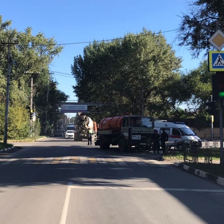 Авария в Михайловске на улице Батайская.