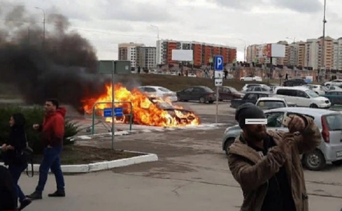 пожар в леруа мерлен 7июля в домодедово