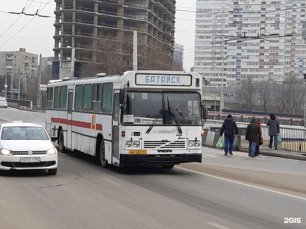 Маршрут 205 автобуса в Батайске - остановки, расписание, …