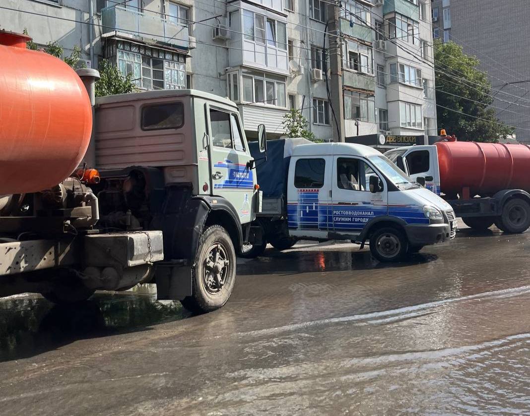 В Батайске вновь отключили воду из-за нового прорыва водопровода » Новости  Батайска — Батайское время.